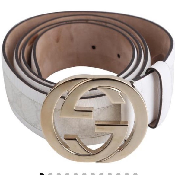 Gucci Accessories - Gucci belt-off white size:85 34
